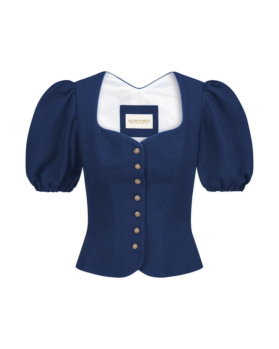 alpenherz-mieder-carlotta-mit-abnehmbarem-puffarm-trachtenmieder-damen image 1