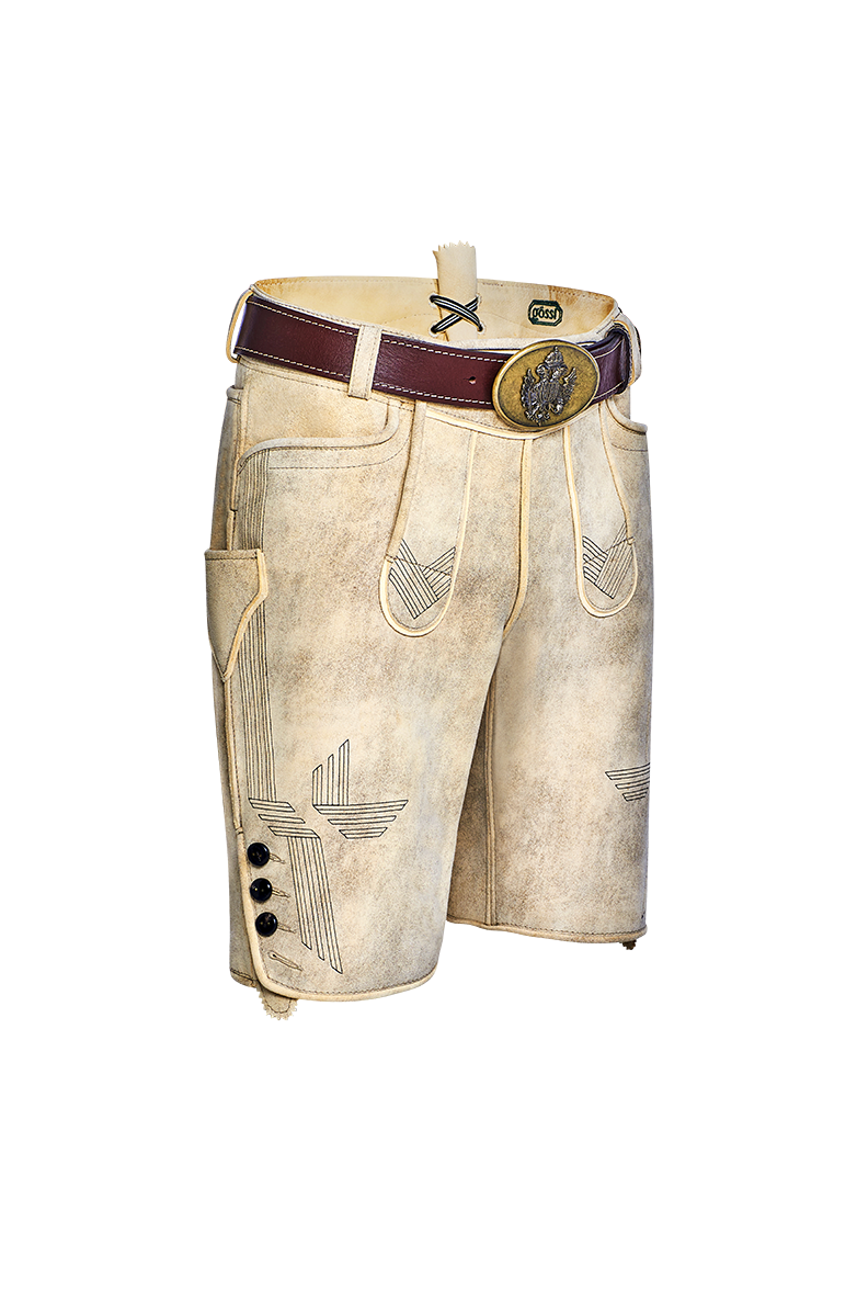 g-ssl-klare-linie-hirschlederhose-herren-gelb image 2