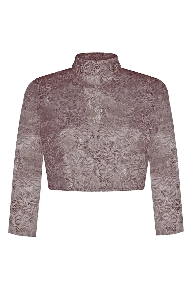 alpenherz-dirndlbluse-estelle-3-4-arm-damen-taupe image 1