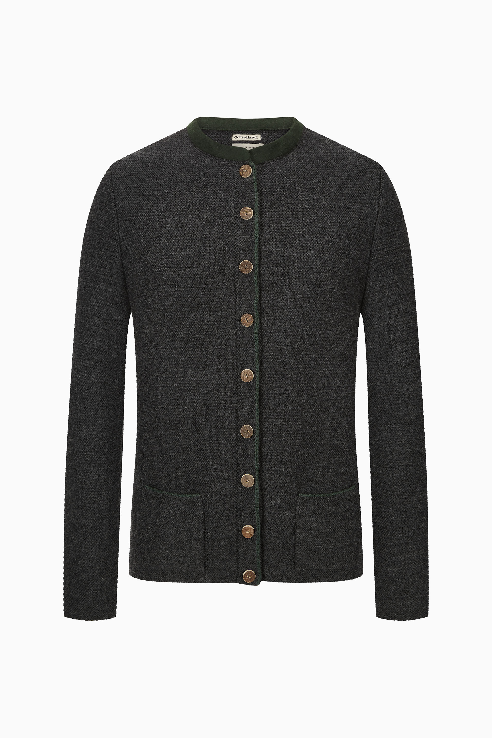 gottseidank-strickjacke-michi-strickjacke-mit-stehkragen image 1