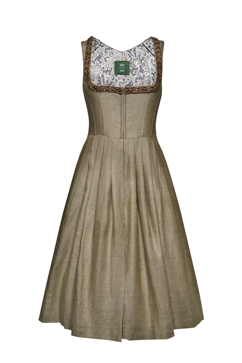 g-ssl-jagddirndl-mit-henndorfer-r-sche-70cm-leinen-hanf image 1