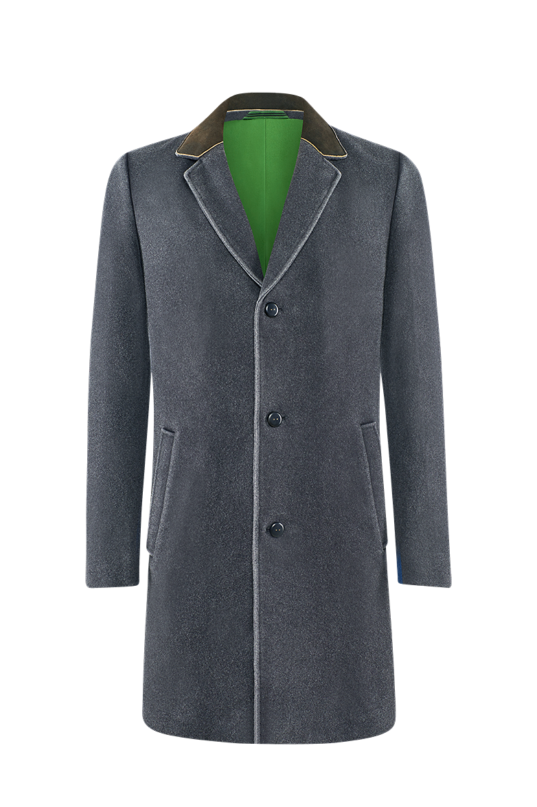 g-ssl-f-r-den-stattlichen-mann-herren-loden-kurzmantel-grau image 1