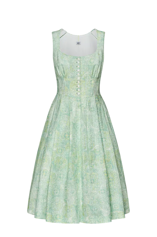 g-ssl-hitzgwandl-dirndl-leinen-salzburger-ausschnitt-blau-70-cm image 1