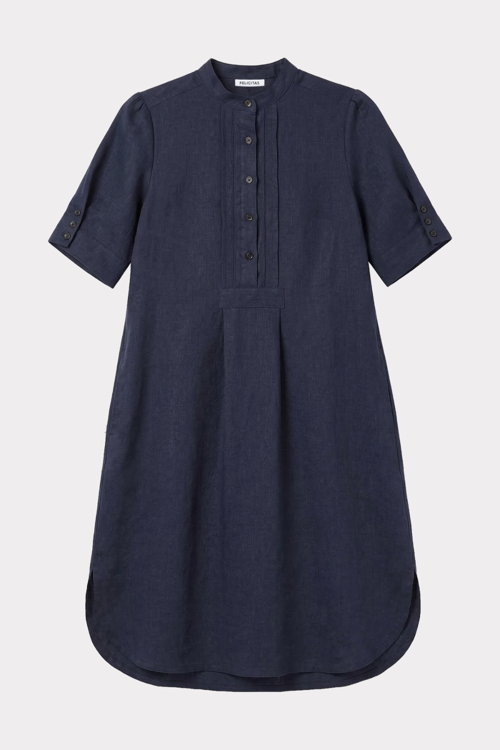felicitas-damen-kleid-kareen-leinen-viskose image 1