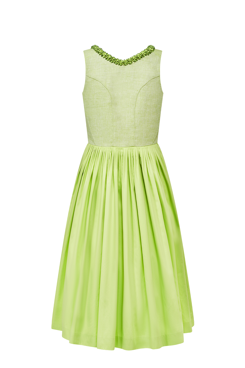 g-ssl-dirndl-mit-henndorfer-r-sche-damen-gr-n-70cm image 2