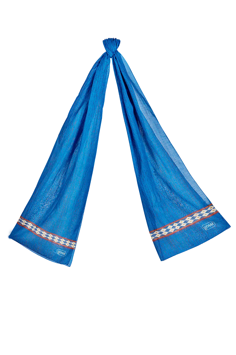 g-ssl-wittelsbacher-schal-baumwolle-blau-herren-modelstrick-druck image 1