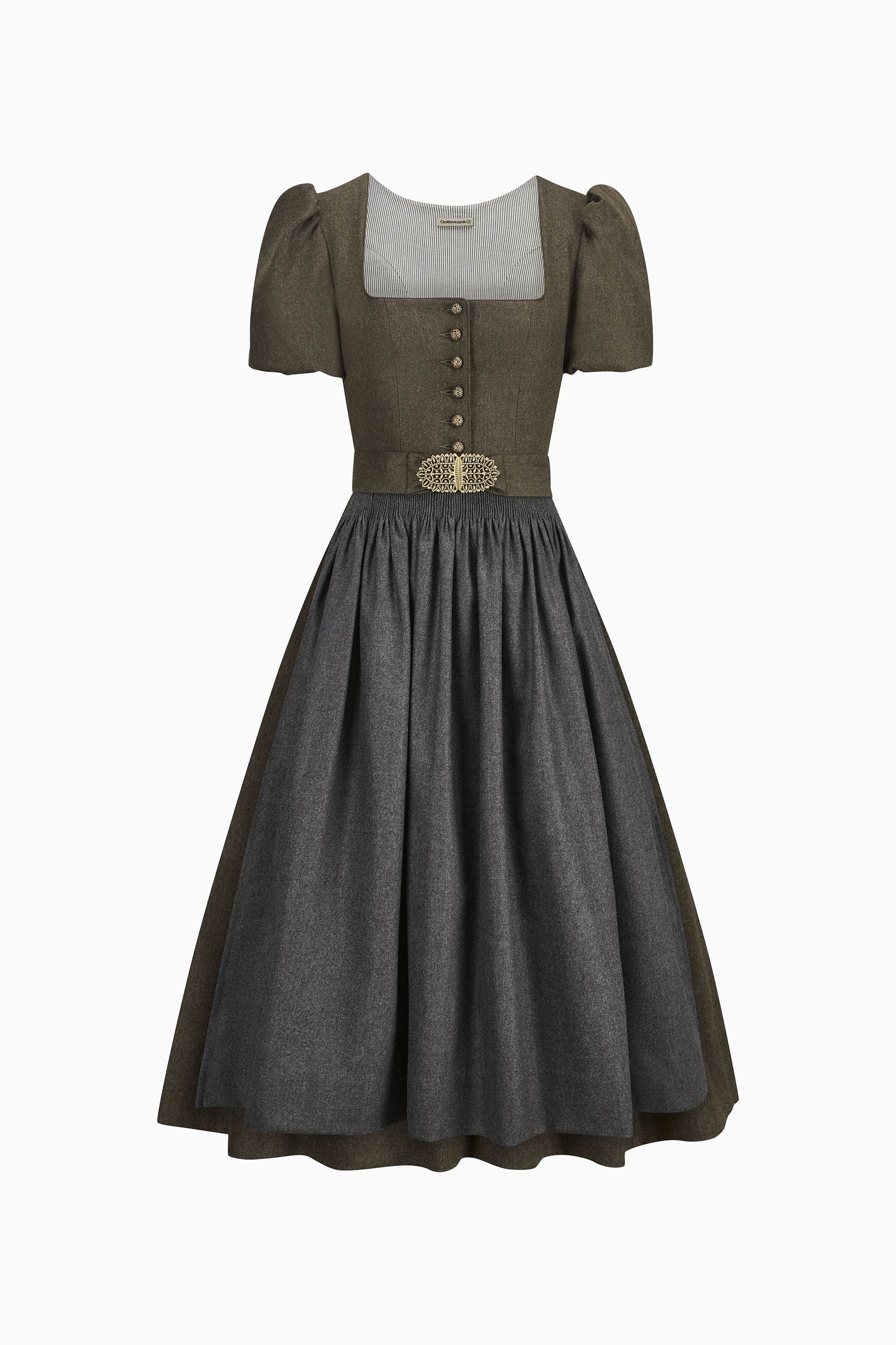 gottseidank-dirndl-laura-dirndl-mit-geradem-ausschnitt-und-kurzem-puffarm image 5