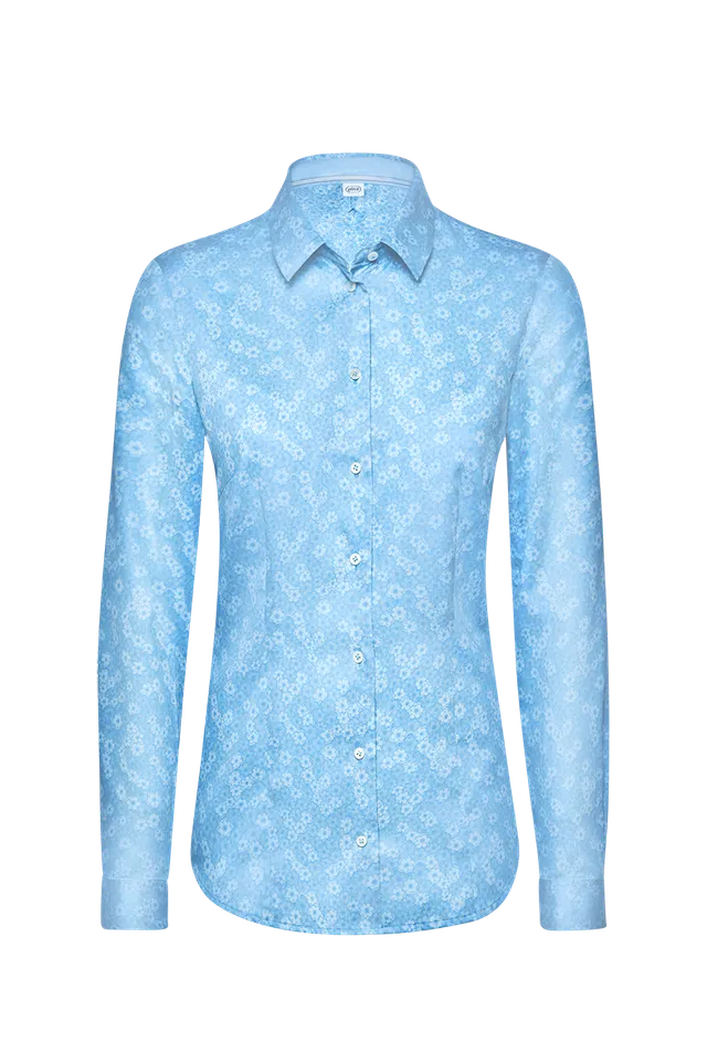 g-ssl-bl-tenbluse-baumwolle-hemdblusenkragen-blau-damen image 1