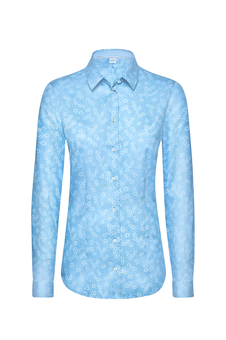 g-ssl-bl-tenbluse-baumwolle-hemdblusenkragen-blau-damen image 1