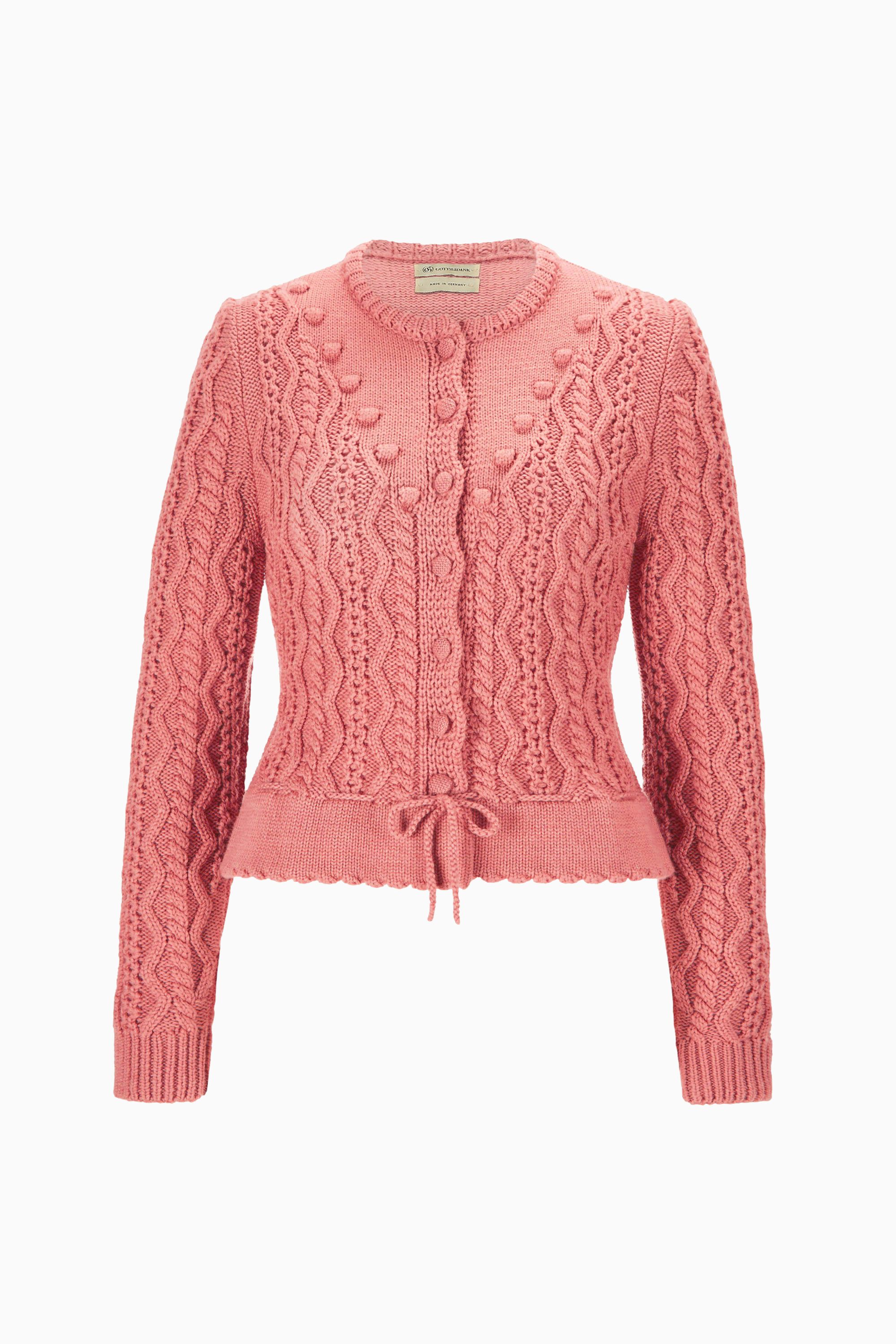 gottseidank-damenstrickjacke-lene-mit-zopfmuster-2 image 1