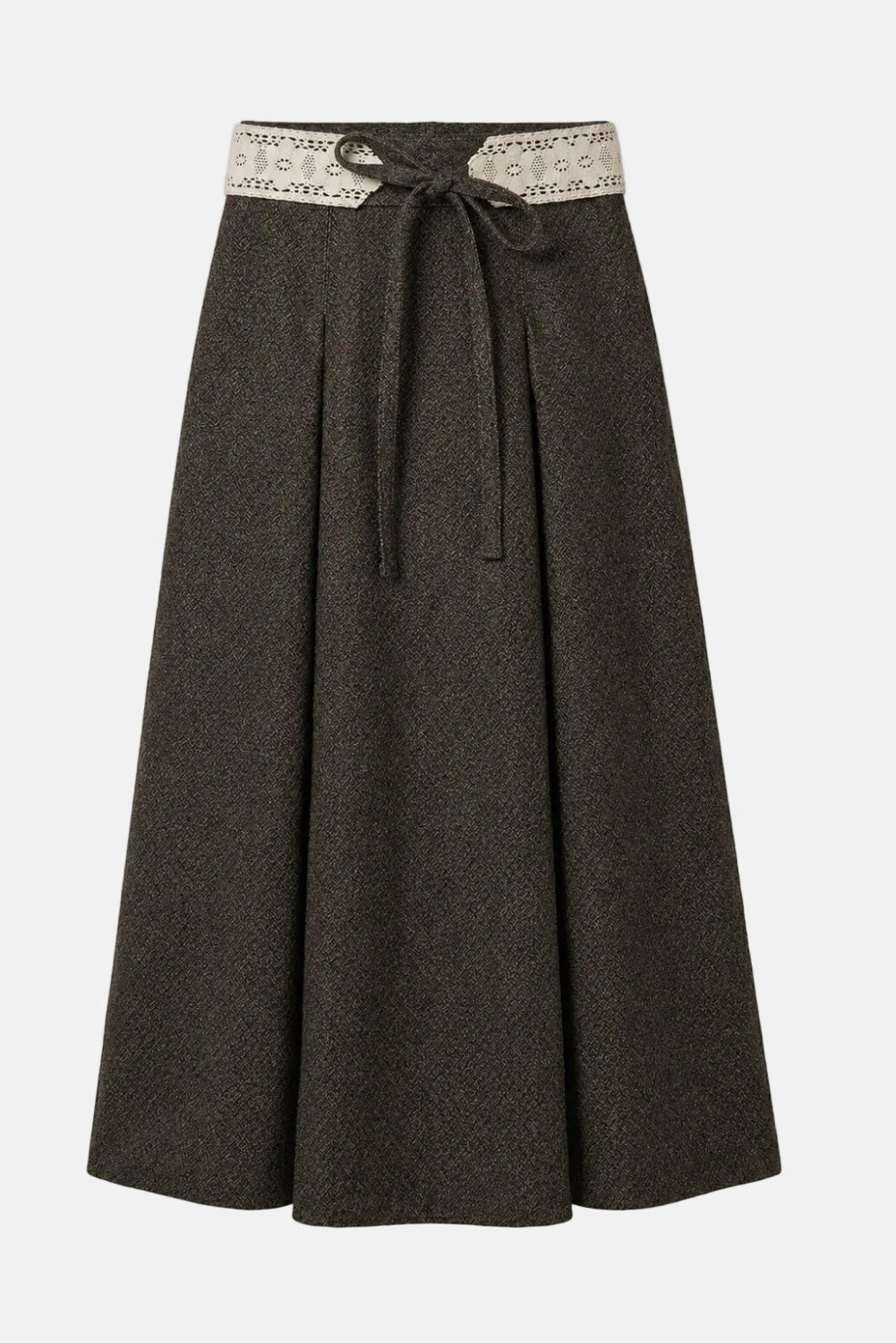 felicitas-damen-rock-rosina-84cm-fischgrat-wollmischung image 1