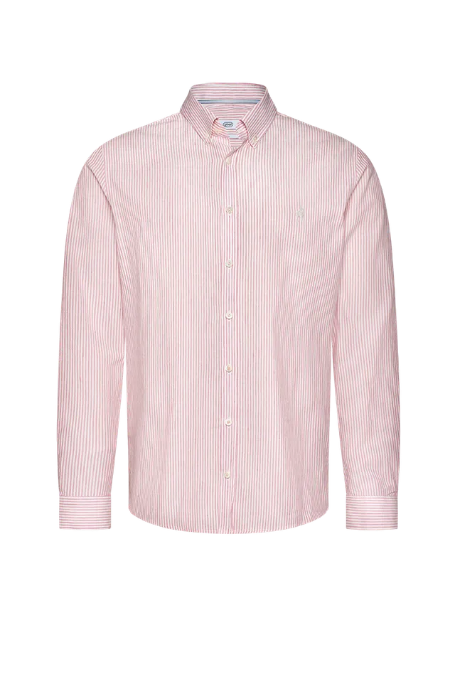 g-ssl-button-down-hemd-herren-streif-mit-perlmutt image 1