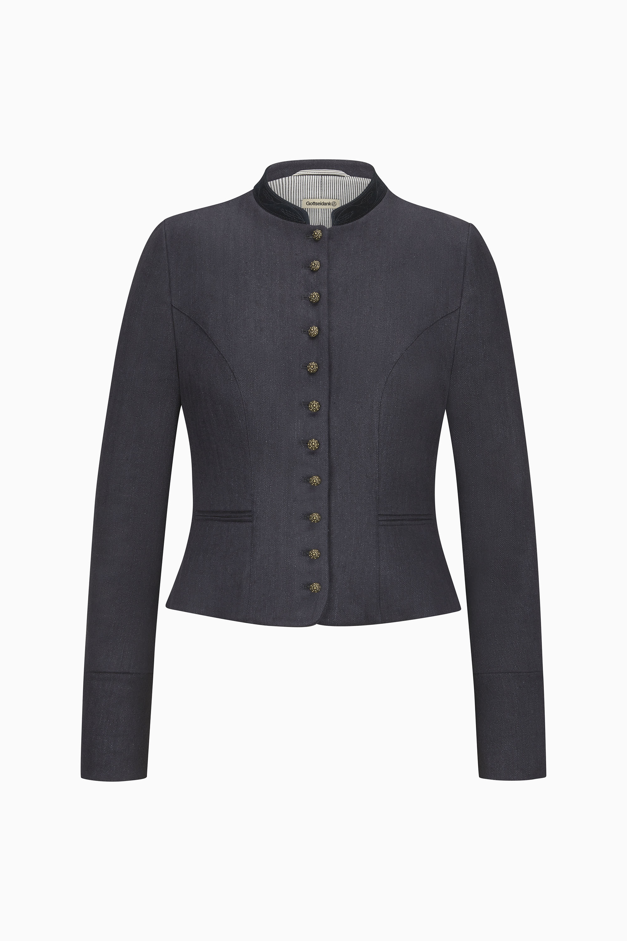 gottseidank-damenmiederjacke-barbara-mit-besticktem-stehkragen-2 image 1