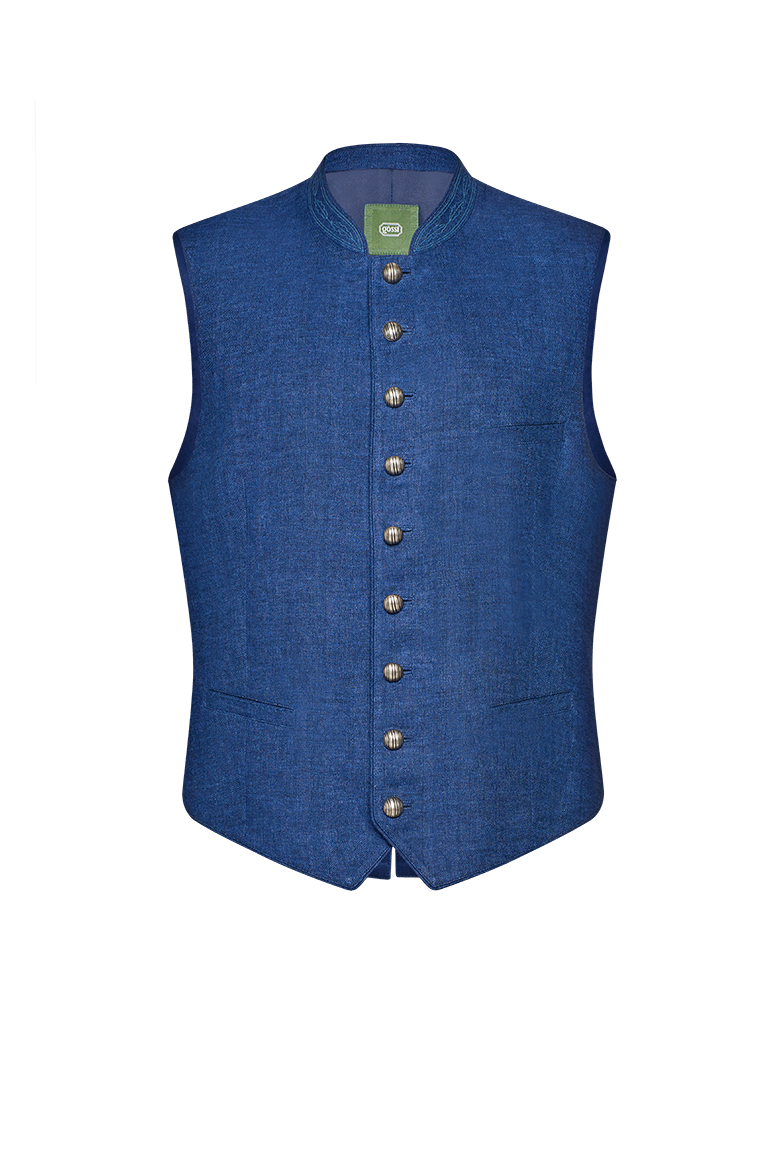 g-ssl-ausseer-gilet-fischgrat-herren-trachtengilet-leinen image 1