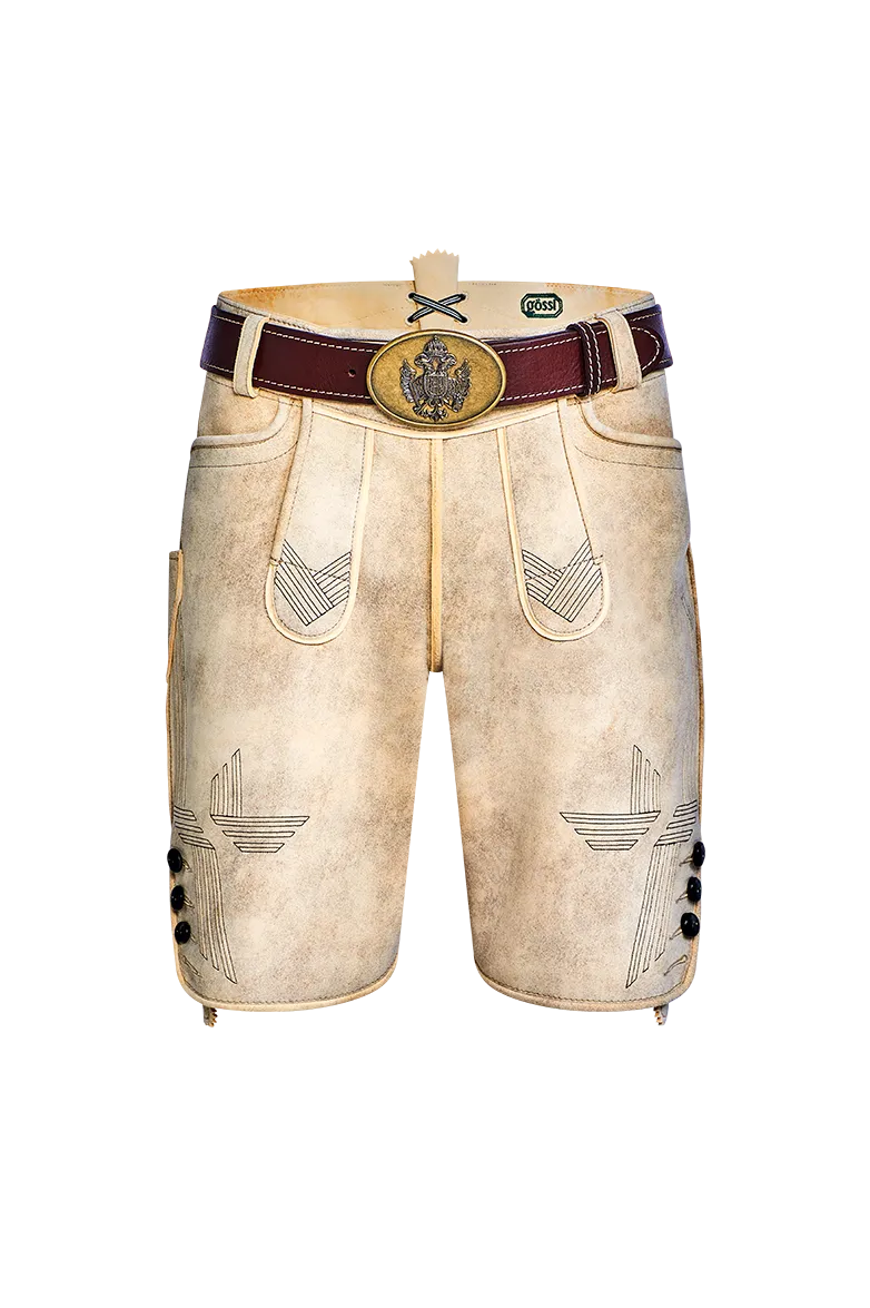 g-ssl-klare-linie-hirschlederhose-herren-gelb image 1
