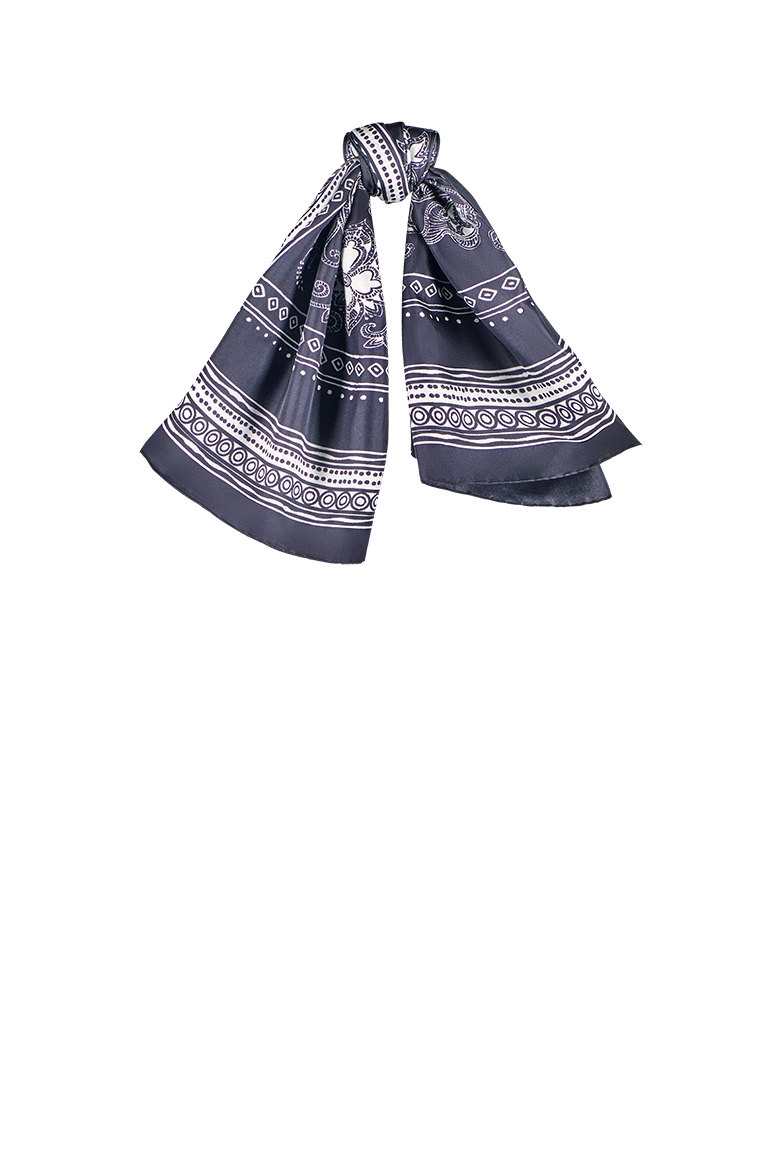 g-ssl-seiden-tuch-grau-schwarz-gamserl-seidensatin image 1
