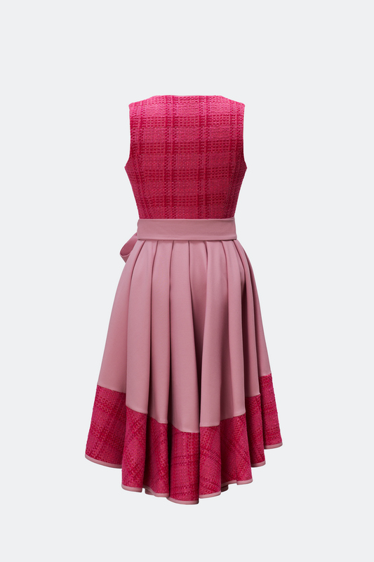 traumtrachten-designerdirndl-almuth-mit-tweedmieder-pink image 2