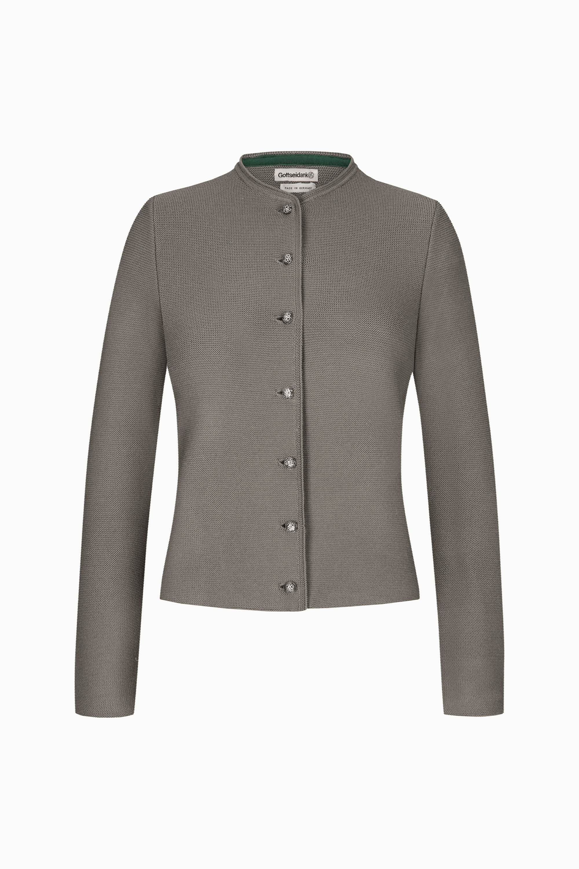 gottseidank-damenstrickjacke-aloisia-uni-wollstrickjacke image 1