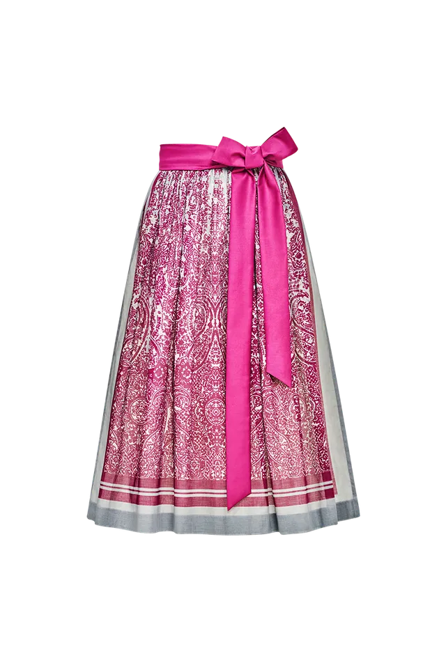 g-ssl-sch-rze-mit-ornamentdruck-baumwollsch-rze-rosa-70er-l-nge image 1