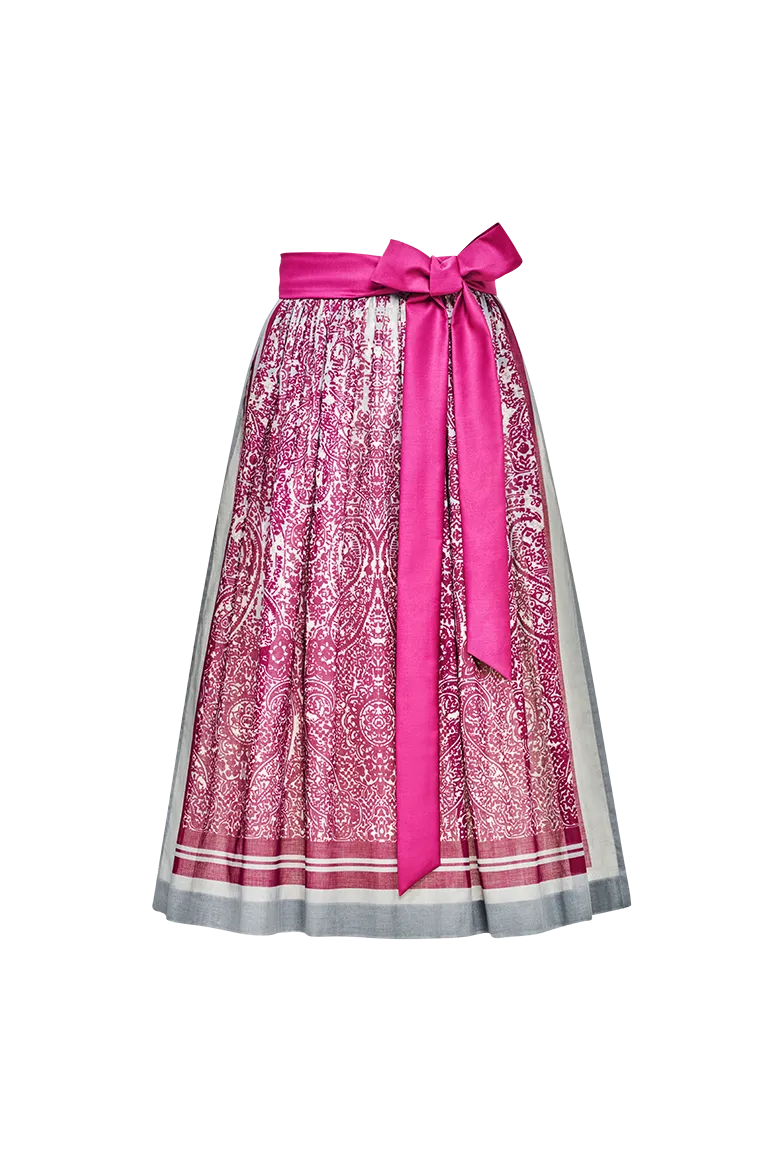 g-ssl-sch-rze-mit-ornamentdruck-baumwollsch-rze-rosa-70er-l-nge image 1