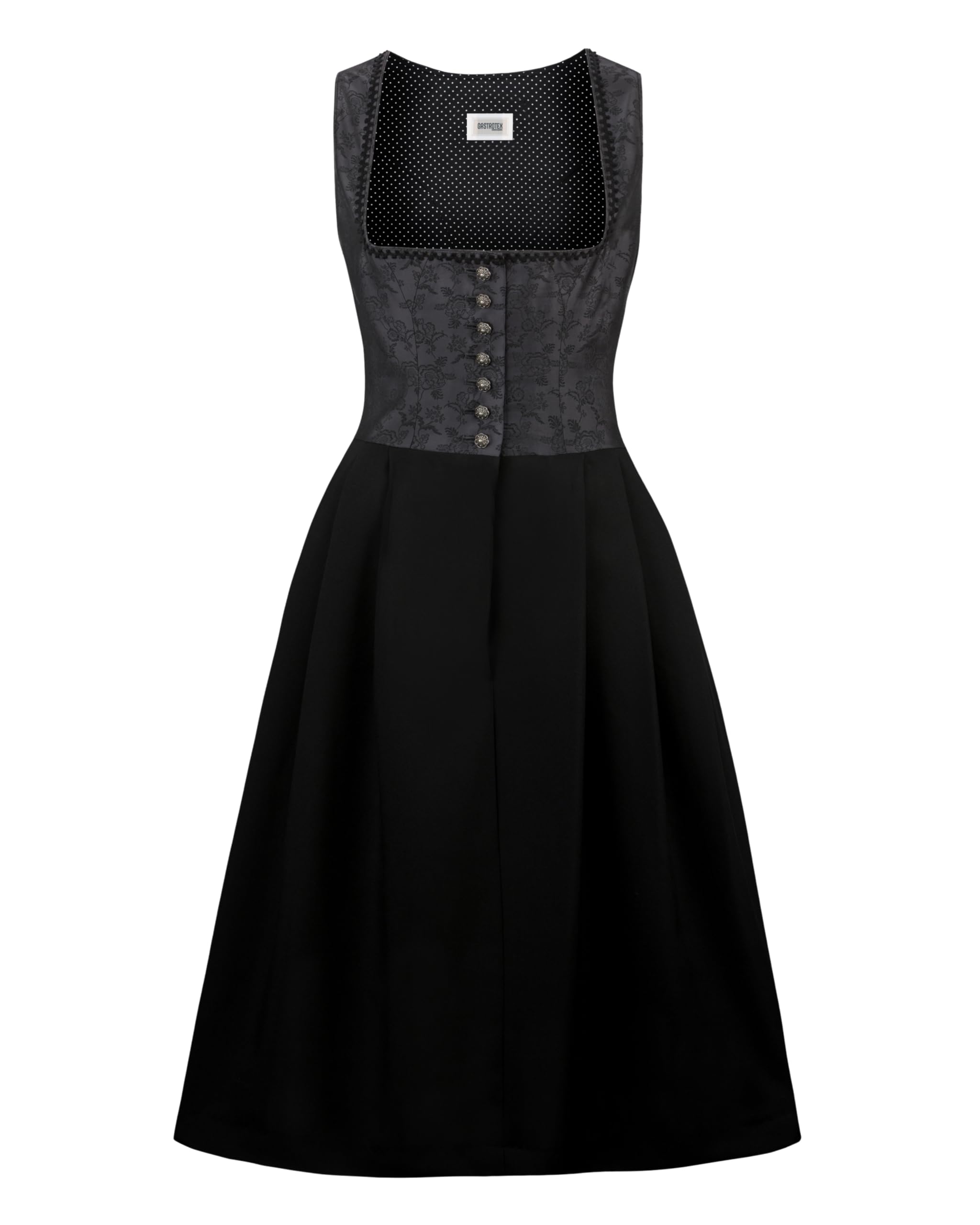 stockerpoint-dirndl-dakota-midi-schwarz-ohne-sch-rze image 1