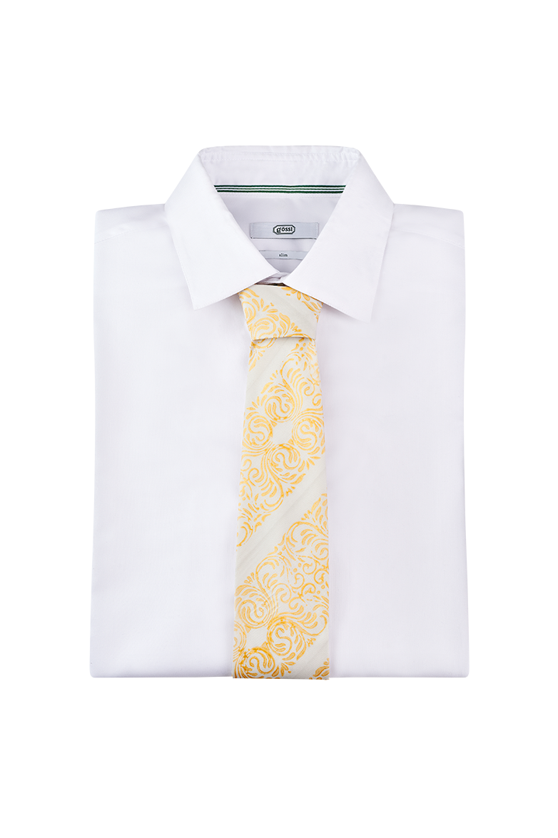 g-ssl-gold-krawatte-herren-natur-reine-seide image 2