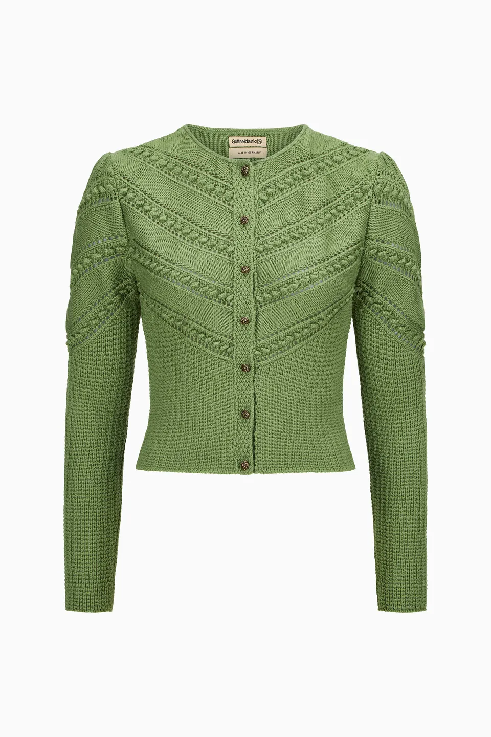 gottseidank-damenstrickjacke-ophelia-kastenform-zopfmuster image 1