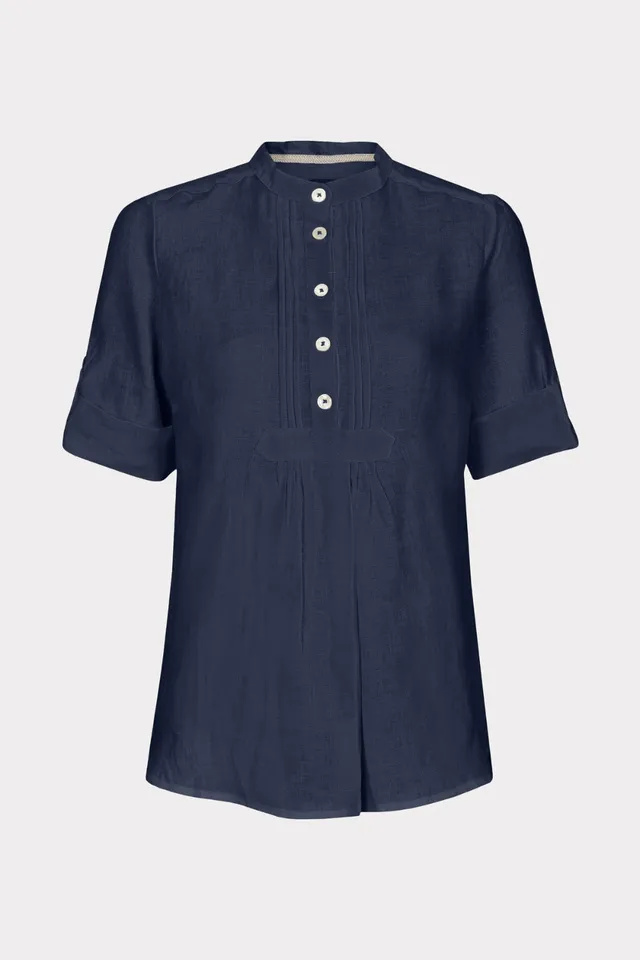 felicitas-balthild-damen-leinenbluse-mit-borte-und-biesen image 1
