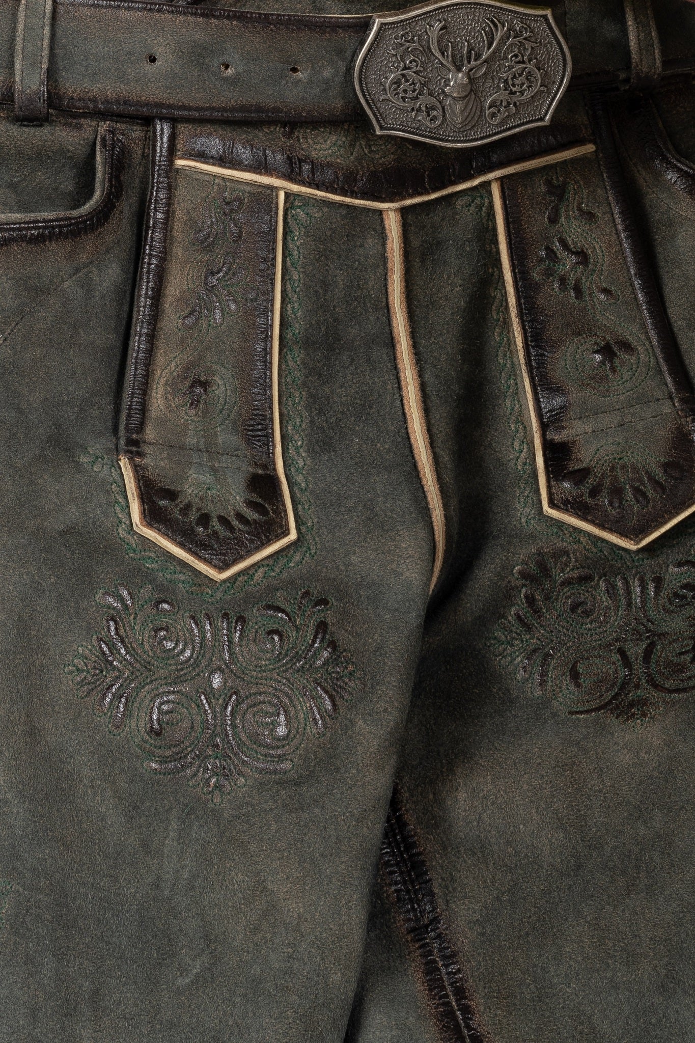 felicitas-herren-lederhose-ostsee-kurze-echtleder-trachtenlederhose image 3