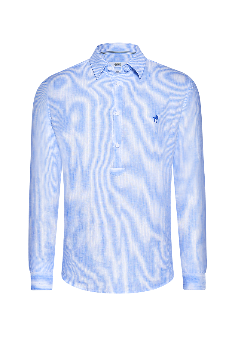 g-ssl-leinen-streif-trachtenhemd-herren-100-leinen image 1