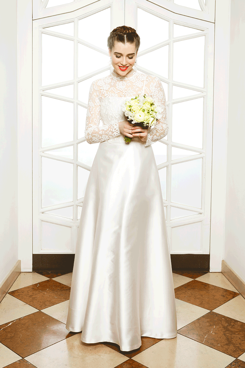 g-ssl-hochzeitskleid-einmal-im-leben-so-sch-n-reinseiden-duchesse-spitze image 6