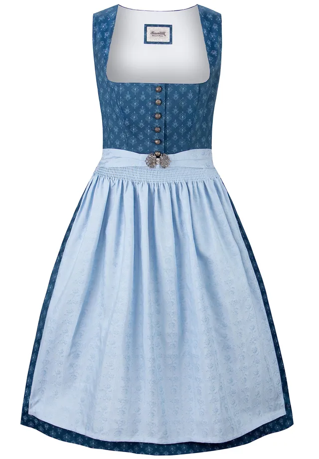stockerpoint-dirndl-fanny-print-dirndl-in-dunkelblau image 1