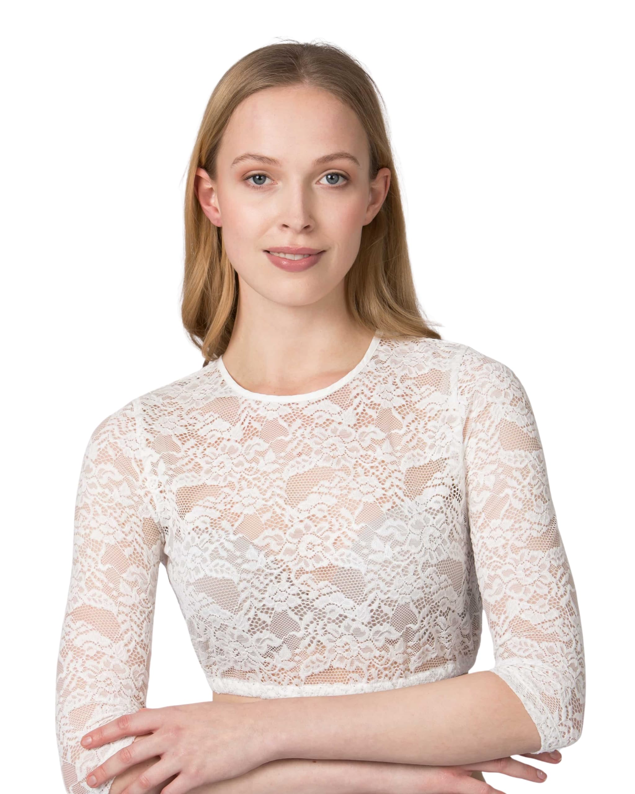 stockerpoint-dirndlbluse-akasha-creme-spitze-damen image 1