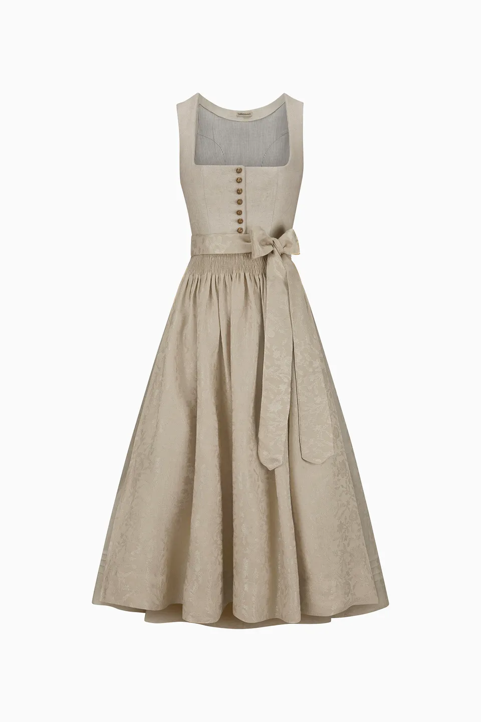 gottseidank-dirndl-monika-mit-biesen-und-faltenrock image 1
