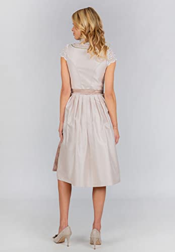 stockerpoint-dirndl-loretta-jacquard-dirndl-in-taupe image 8