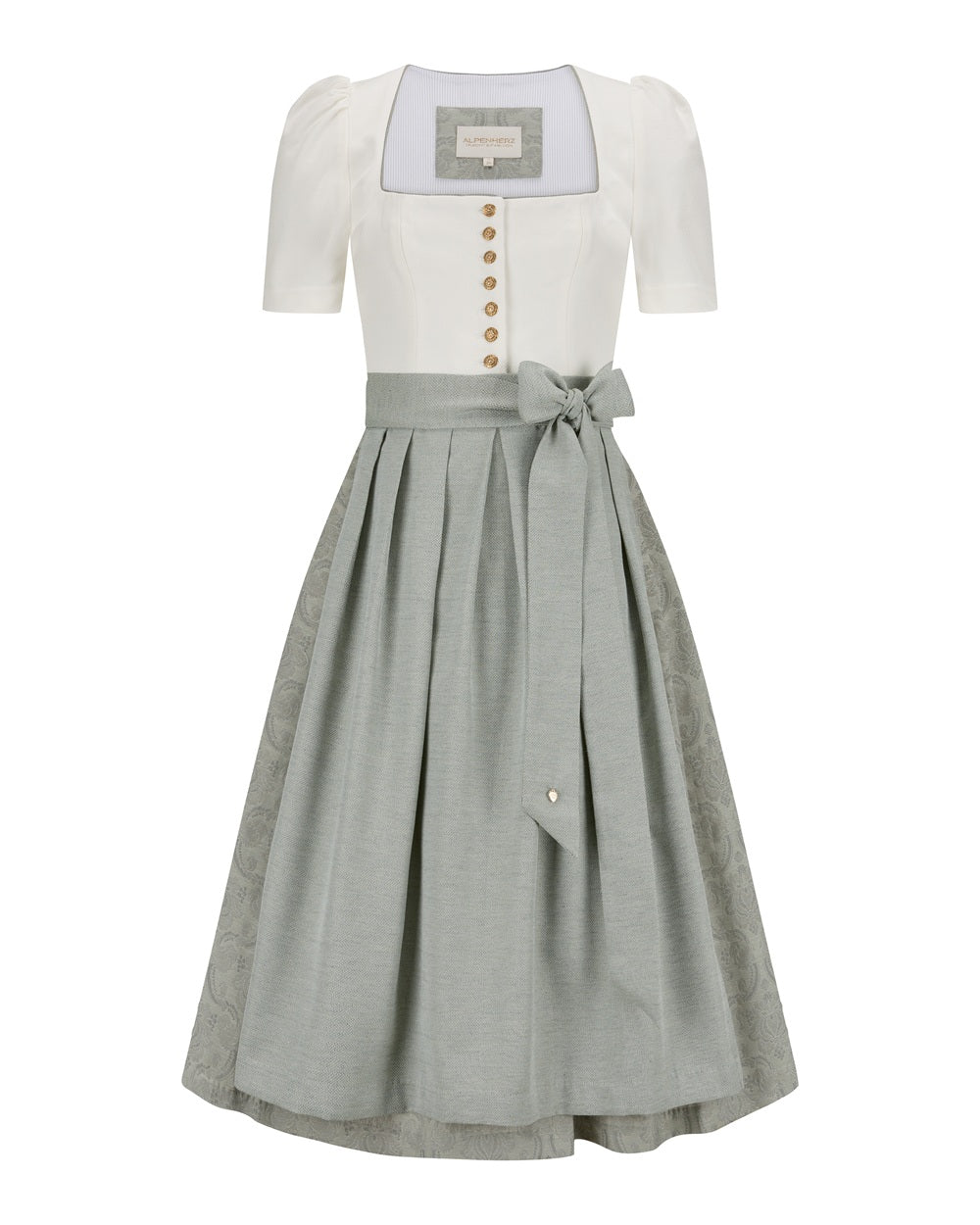 alpenherz-hochzeitsdirndl-harper-ecru-salbei-brautdirndl-mit-kn-pfen image 1