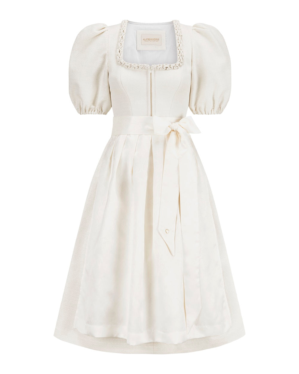 alpenherz-hochzeitsdirndl-lorelei-mit-puffarm-damen-brautdirndl image 1