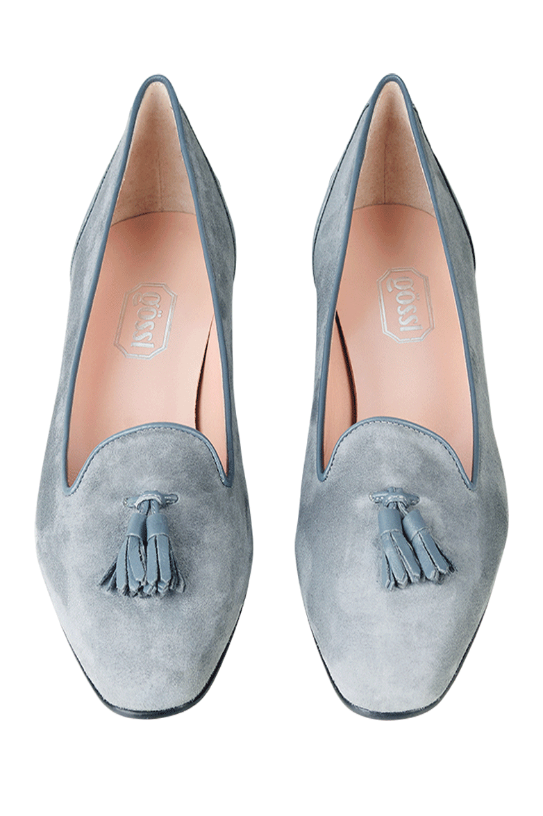 g-ssl-klassiker-slipper-ballerina-veloursleder-rot-damen image 4