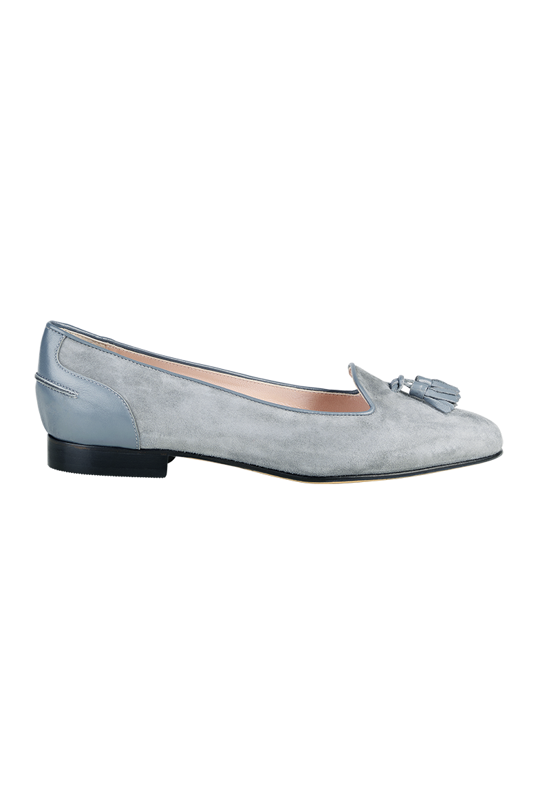 g-ssl-klassiker-slipper-ballerina-veloursleder-rot-damen image 5
