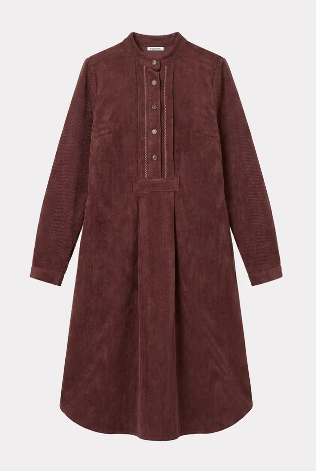felicitas-kareen-damen-kleid-aus-baumwoll-feincord image 1