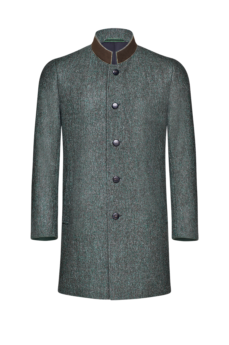 g-ssl-schladmingermantel-kurzmantel-loden-hirschleder-grau-gr-n-hornkn-pfe image 1