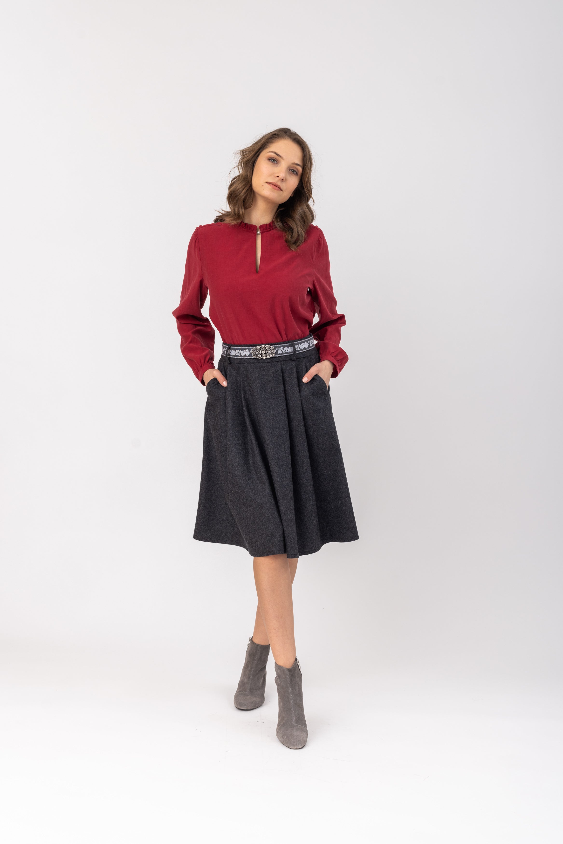 felicitas-damen-bluse-baylee-r-schen-baumwolle-cupro image 1