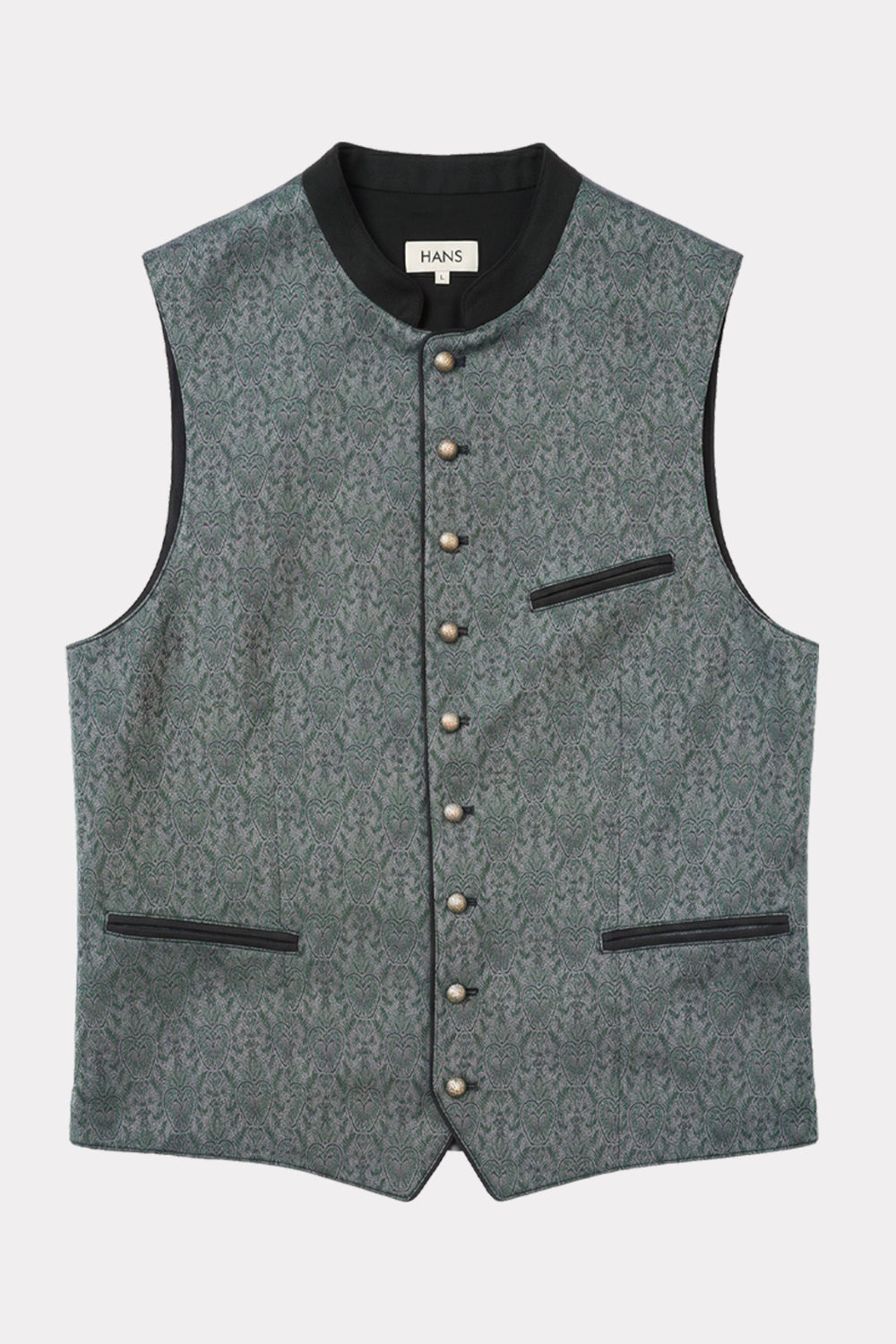 felicitas-weste-wolfi-herren-jacquard-weste-mit-stehkragen image 1