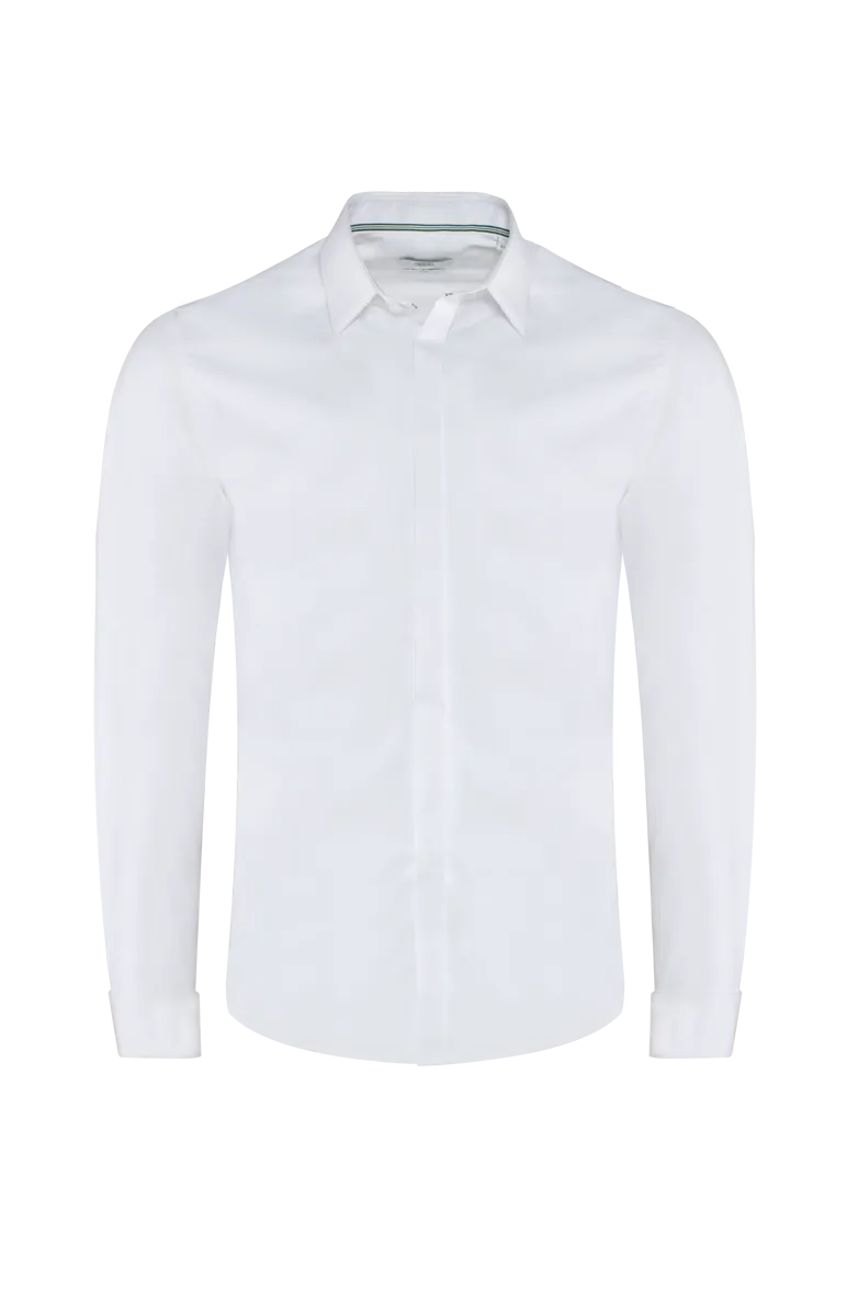 g-ssl-sein-gro-er-tag-hemd-herren-wei-baumwolle-doppelmanschette image 1