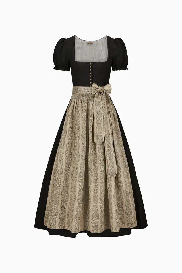 gottseidank-dirndl-elodie-dirndl-mit-geradem-ausschnitt-und-kurzem-puffarm image 1