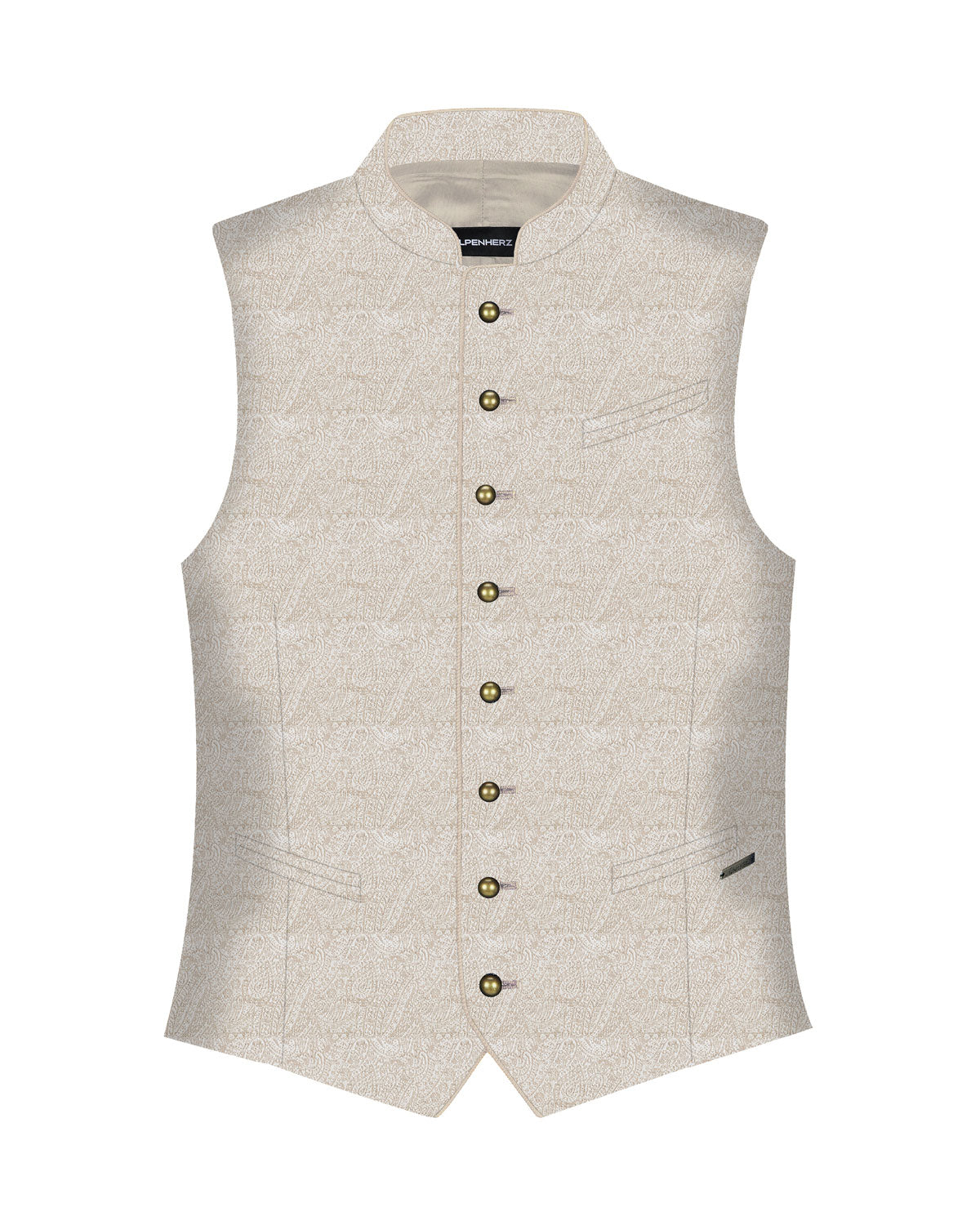 alpenherz-weste-marlo-beige-trachtenweste-herren-hochzeit image 1