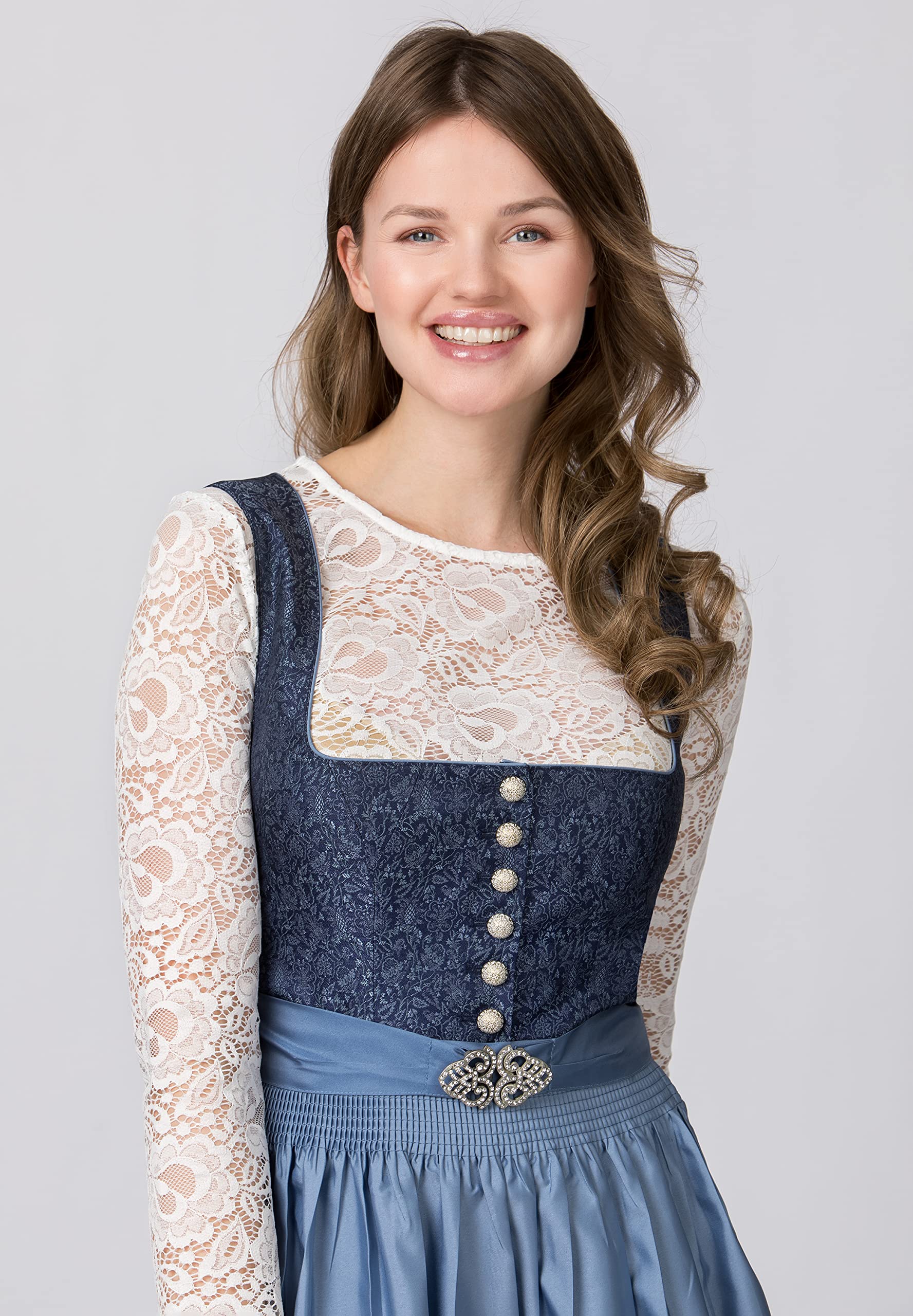 stockerpoint-leonora-midi-dirndl-jacquard-mit-zierschnalle image 5