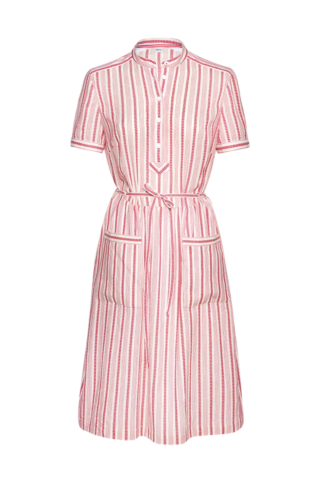 g-ssl-pfoadenkleid-herzerlstreif-natur-damen-kleid-baumwolle image 1