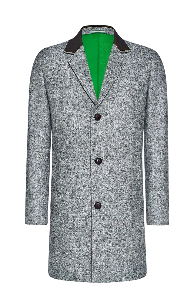 g-ssl-schladminger-mantel-grau-schwarz-aus-loden-hirschleder image 1