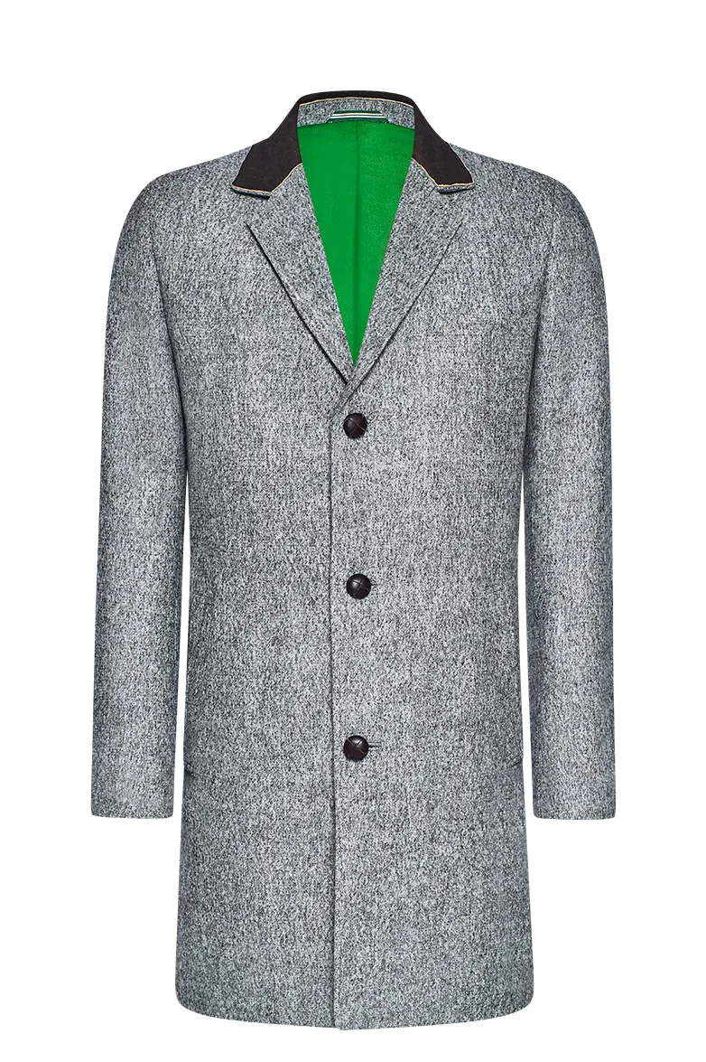 g-ssl-schladminger-mantel-grau-schwarz-aus-loden-hirschleder image 1